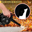Sopladora Eléctrica Konan Kse500 500w Velocidad Variable Negro