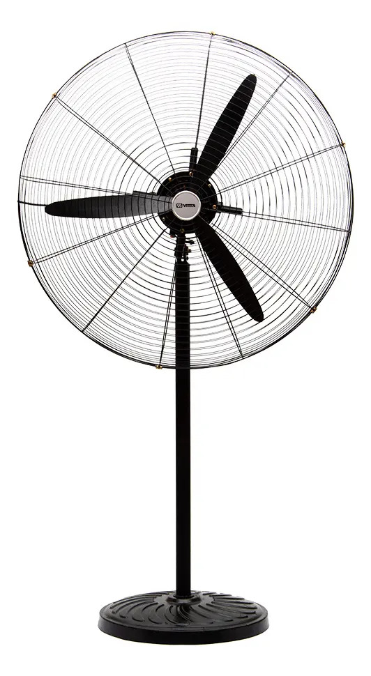 Ventilador Industrial 30'' Vitta 2 En 1 Pie/ Pared 200w 3 76.2 Cm Negro Plástico 3