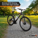 Bicicleta Mtb R29 Corvo 21 V Acero Suspensión Freno A Disco