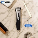 Corta Pelo Barba Usb Vitta Cuchilla Acero Al Carbon Cbcl602 Plateado