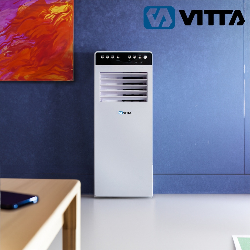 Aire Acondicionado Portatil Vitta Home - 5000w Frio/calor Blanco