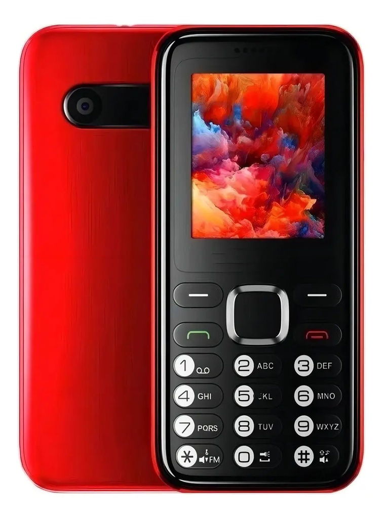 Kanji Fon Dual Sim 32 Mb Rojo 32 Mb Ram