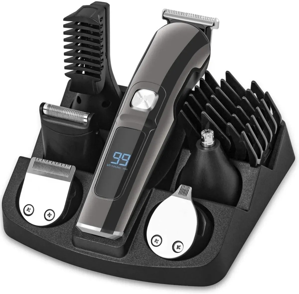 Afeitadora Eléctrica Hombre Westinghouse 6 Funciones Usb Color Negro