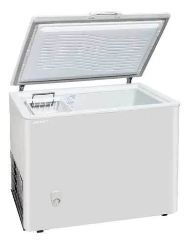 Freezer Horizontal Pozo Briket Fr 2500 Dual Tropical 224 Lt Blanco