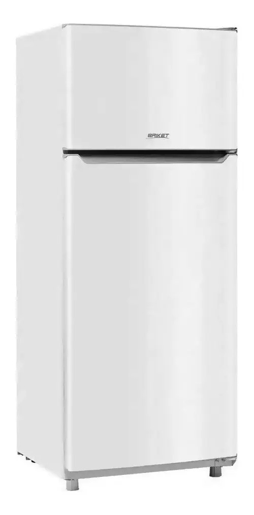 Heladera Briket Bk2f 1610 322l Blanca 2 Puertas Freezer Superior A+ Blanco