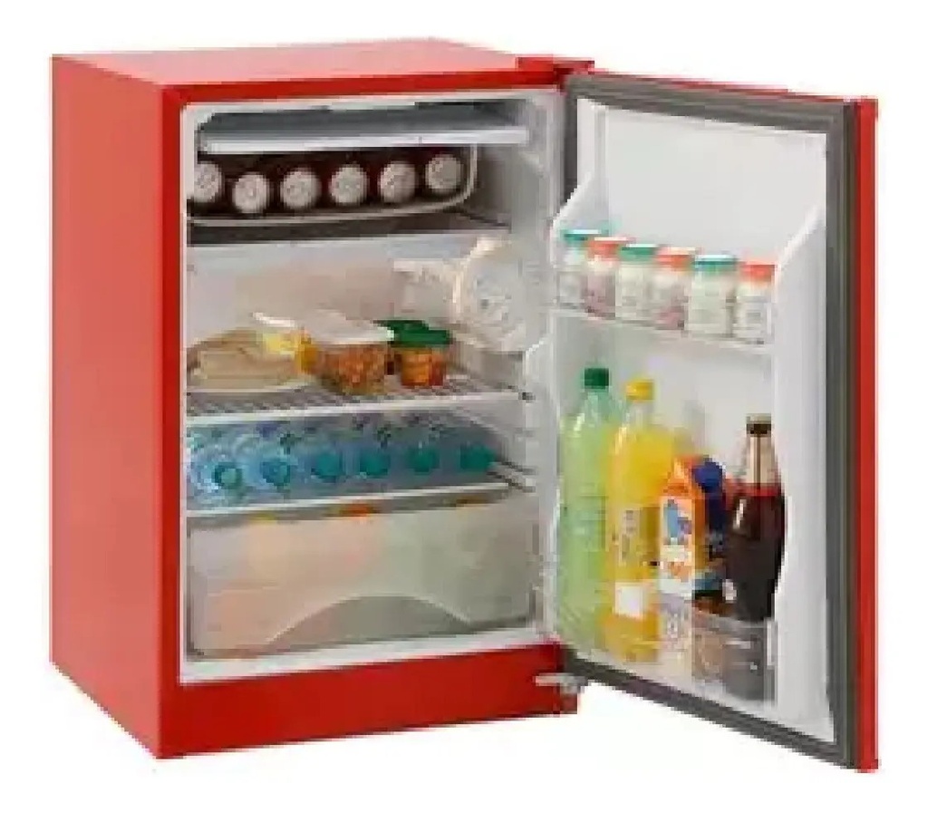 Heladera Briket Bajo Mesada Bk1f 1040 Roja Rojo