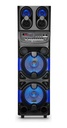 Parlante Portátil Ken Brown Boom 10 Con Bluetooth, Karaoke Y Led, Negro, 40000w Rms, 12v