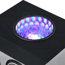 Parlante Portátil Ken Brown Boom 10 Con Bluetooth, Karaoke Y Led, Negro, 40000w Rms, 12v