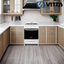 Cocina Vitta Bella Attuale 4 Hornallas - Multigas 52 Cm Plateado