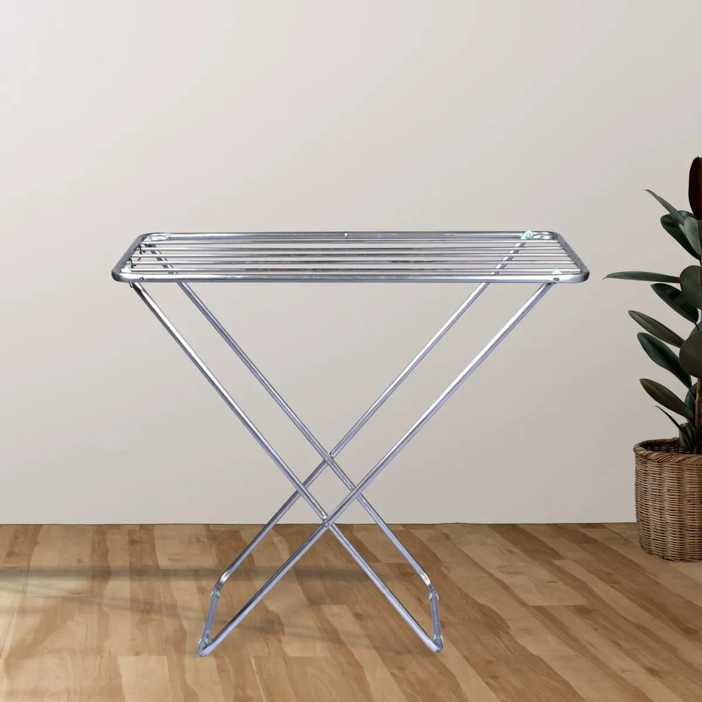 Tendedero De Piso Ropa Aluminio Slim Mor 6045 Color Aluminio Mor