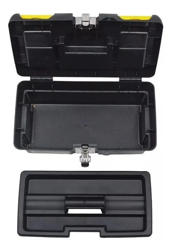 Caja De Herramientas Stanley 16-013 De Plástico 206mm X 403m Negro/amarillo