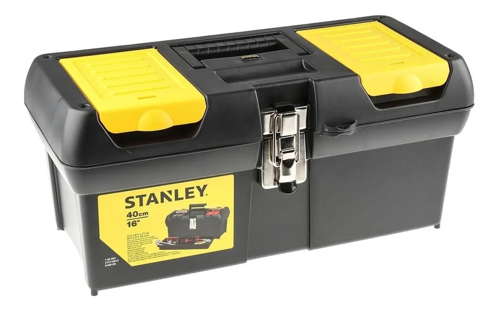 Caja De Herramientas Stanley 16-013 De Plástico 206mm X 403m Negro/amarillo
