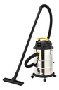 Aspiradora Sopladora Konan 15l 1200w Liquido Polvo Hepa Plateado