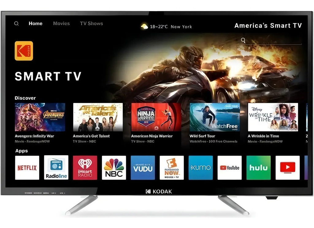 Smart Tv Uhd Led 50  Hdmi Netflix Youtube Usb Kodak We-50st005