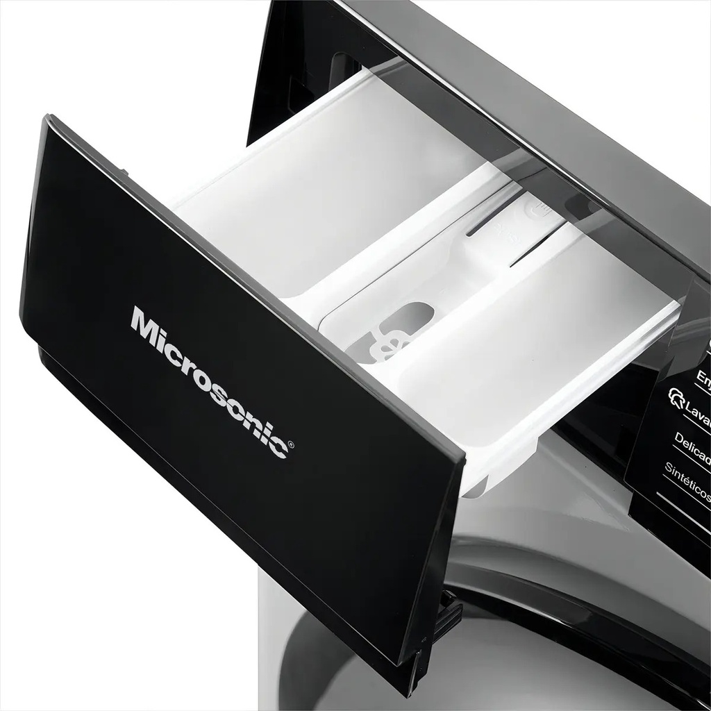Lavarropas Automático Microsonic Inverter 6kg Frontal Blanco