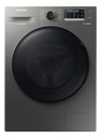 Lavarropas Automático Inverter Samsung Carga Frontal 9.5kg 1400rpm Silver Ww95aa046bxubg Gris