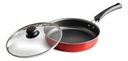 Batería De Cocina Simple Cooking 9pzas Color Rojo Tramontina Rojo