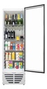 Heladera Exhibidora Telefunken 450l Vidrio Doble Tk-450 Color Blanco