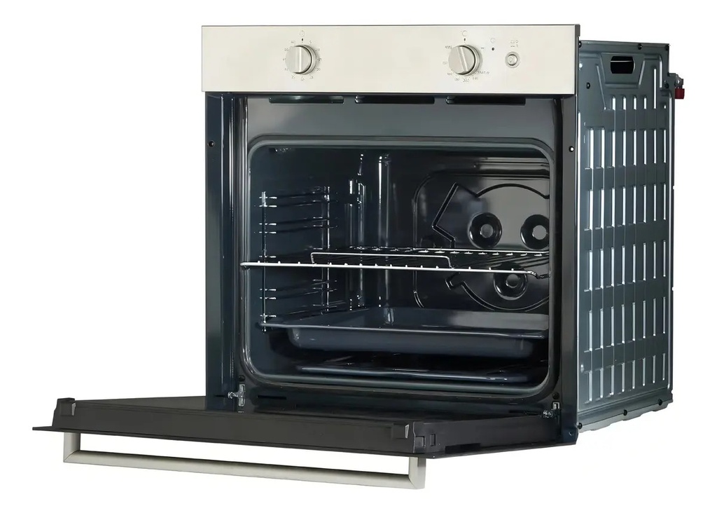 Horno Whirlpool Empotrable Multigas 60 Cm Color Negro Inoxidable