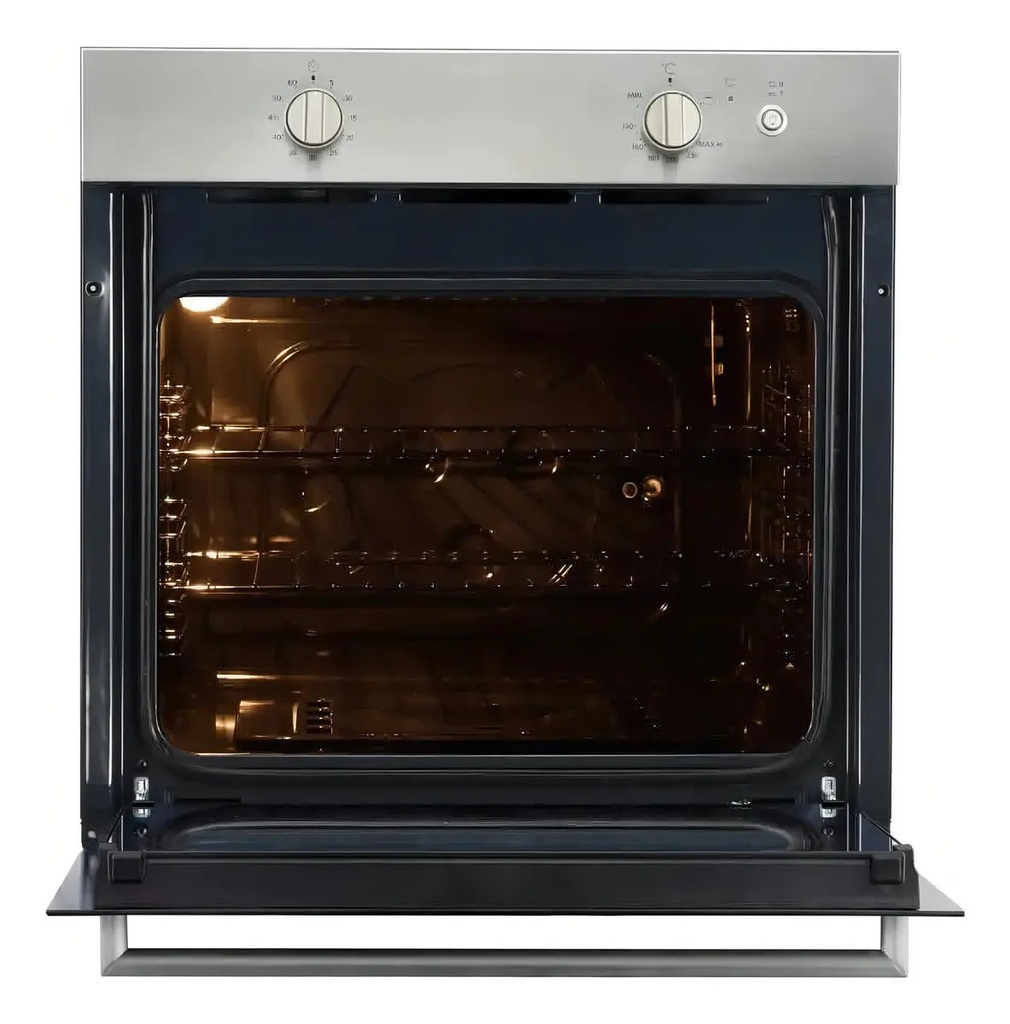 Horno Whirlpool Empotrable Multigas 60 Cm Color Negro Inoxidable