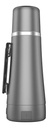 Termo Electrico Peabody Et1001d E-termo 1 Litro Mate Bombilla P1 Gris Oscuro