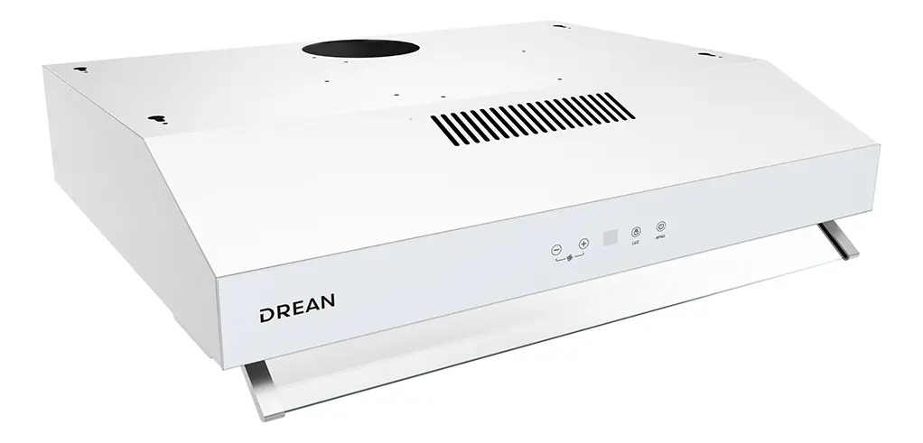 Purificador Extractor De 60 Cm Blanco Drean Cudr604ba Blanco Blanco