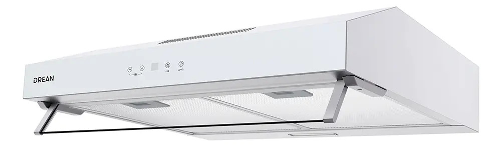 Purificador Extractor De 60 Cm Blanco Drean Cudr604ba Blanco Blanco