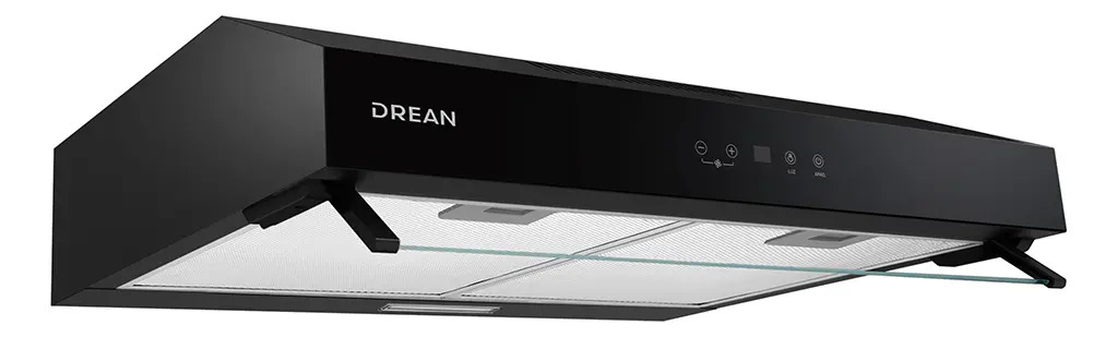 Purificador Extractor De 60 Cm Negro Drean Cudr604na Negro
