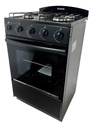 Cocina Vitta Con Visor Sin Parrilla 52cm Gas Envasado Negro