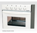 Cocina Escorial Candor S2 Color Blanco Gas Natural Blanco