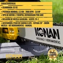 Motosierra 20  Potencia 3.0 Hp 2.2 Kw 7000 Rpm Konan Profesional
