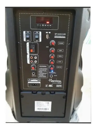 Parlante Kanji Acid Extreme 18   7500w Negro