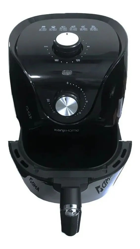 Freidora De Aire Kanji 2l 1000w Kjhaf1001  Negro