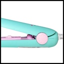 Planchita De Pelo Chica Westinghouse Flequillo Ceramica 170° Color Celeste