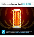 Caloventor Kanjihome Ch106 2niv 2000w Vertical Color Blanco
