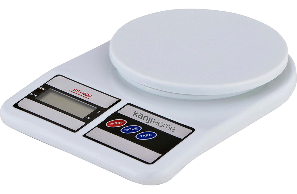 Balanza De Cocina Digital Kanjihome 5kg A Pilas Blanco 5 Kg