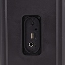 Parlante Inalambrico Bt Tws Bass Rgb - Parlante Portatil Negro