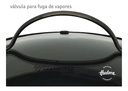 Set Olla Cacerola Sartén Hudson Tbk01 Total Black Inducción 5 Pzs Color Negro