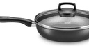 Batería Cocina Olla Cacerola Aluminio Antiadherente Safira 7p Mta Color Grafito