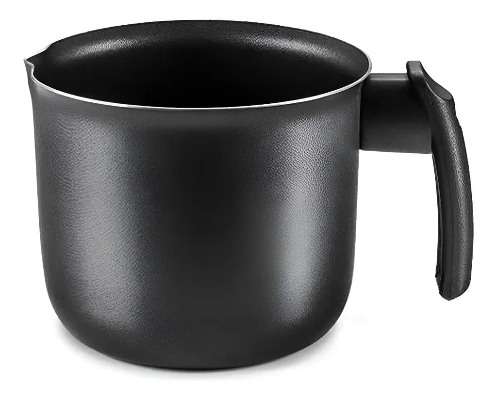 Batería Cocina Olla Cacerola Aluminio Antiadherente Safira 7p Mta Color Grafito