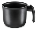 Batería Cocina Olla Cacerola Aluminio Antiadherente Safira 7p Mta Color Grafito