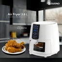 Freidora De Aire Suono Led Digital Air Fryer 3.8 L 1450 W Cp Color Blanco