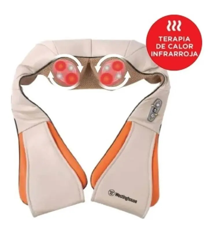 Masajeador Westinghouse Recargable Whmsgr2200 - Color Crema Crema