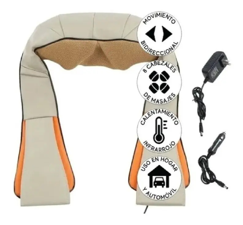 Masajeador Westinghouse Recargable Whmsgr2200 - Color Crema Crema