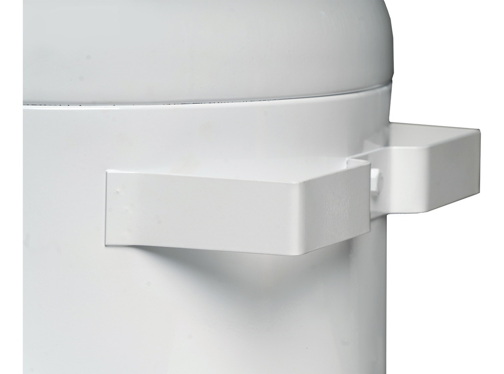 Termotanque Gas Envasado Ecotermo Populi 100lts C/superior. Blanco