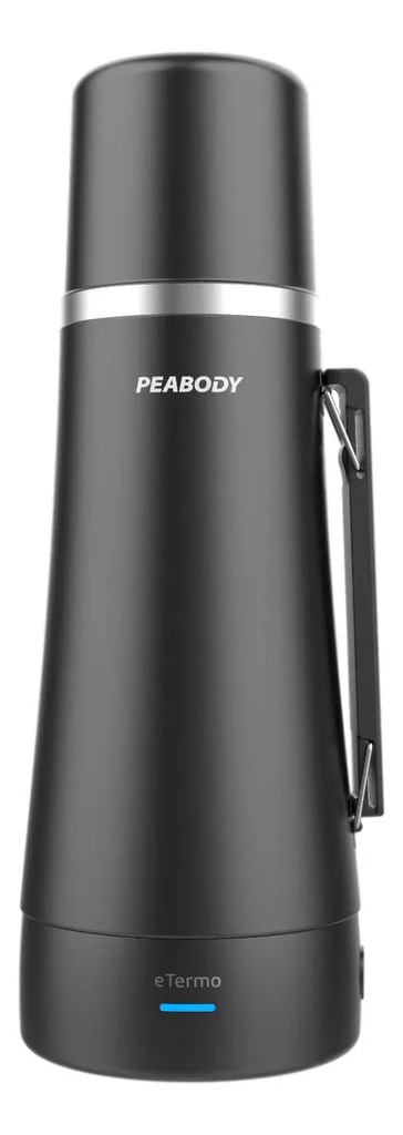Termo Electrico Pe-eta1000n 1l Peabody Color Negro