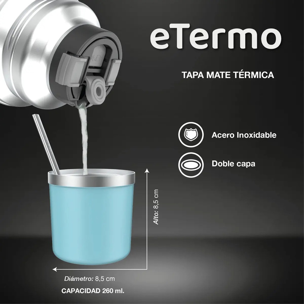 Termo Electrico Que Calienta El Agua Peabody Pe-eta1001c 1 Litro Color Celeste