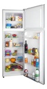 Heladera Con Freezer 410l Telefunken Luz Interior+accesorios Color Gris