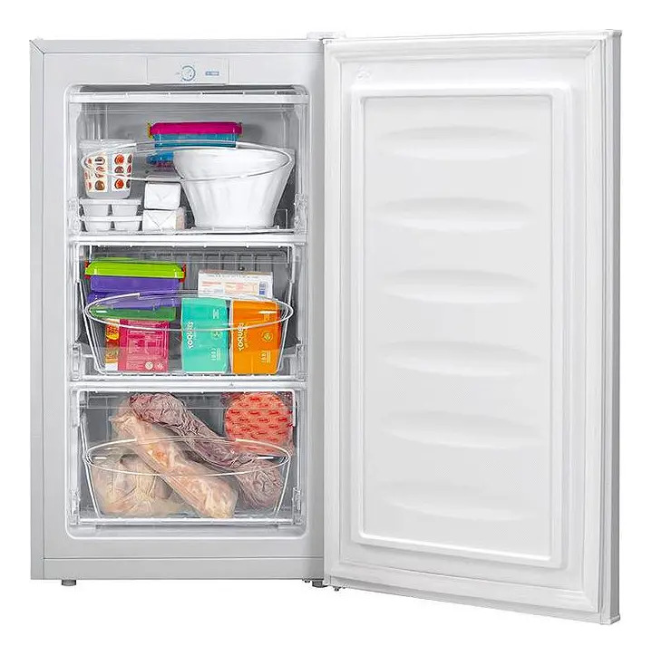 Freezer Vertical Telefunken 90lts Tk-80fvs Bajo Mesada Color Silver