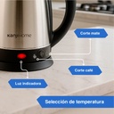 Pava Eléctrica Matera Kanji Home Kjh-pe15002m 1500w 1.8 Mate